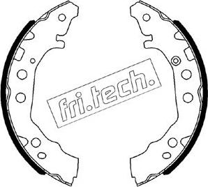 Fri.Tech. 1115.331 - Bremsbackensatz alexcarstop-ersatzteile.com