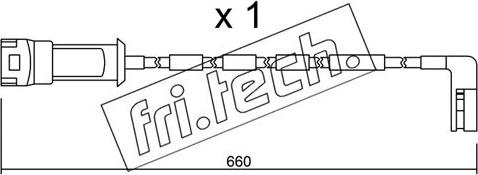 Fri.Tech. SU.082 - Warnkontakt, Bremsbelagverschleiß alexcarstop-ersatzteile.com