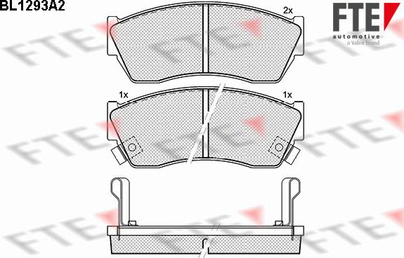 FTE 9010095 - Bremsbelagsatz, Scheibenbremse alexcarstop-ersatzteile.com