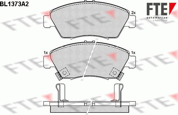 FTE 9010150 - Bremsbelagsatz, Scheibenbremse alexcarstop-ersatzteile.com