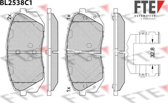 FTE 9011089 - Bremsbelagsatz, Scheibenbremse alexcarstop-ersatzteile.com