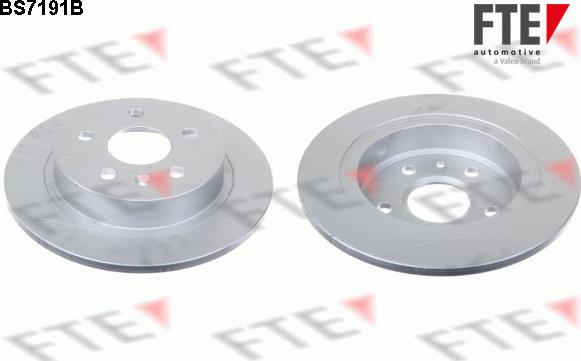 FTE BS7191B - Bremsscheibe alexcarstop-ersatzteile.com