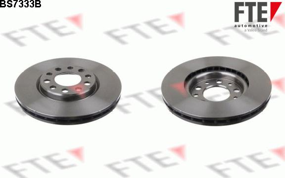 FTE BS7333B - Bremsscheibe alexcarstop-ersatzteile.com