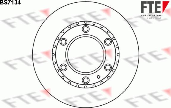 FTE 9071141 - Bremsscheibe alexcarstop-ersatzteile.com