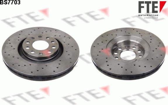 FTE BS7703 - Bremsscheibe alexcarstop-ersatzteile.com