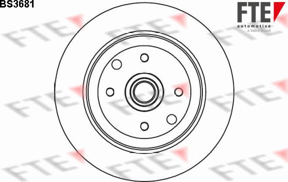 FTE 9071290 - Bremsscheibe alexcarstop-ersatzteile.com