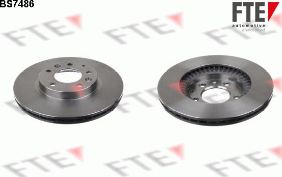 FTE BS7486 - Bremsscheibe alexcarstop-ersatzteile.com