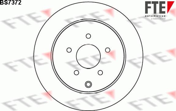 FTE 9072482 - Bremsscheibe alexcarstop-ersatzteile.com