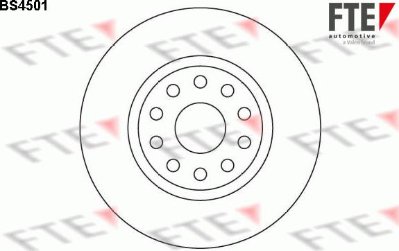 FTE 9072650 - Bremsscheibe alexcarstop-ersatzteile.com