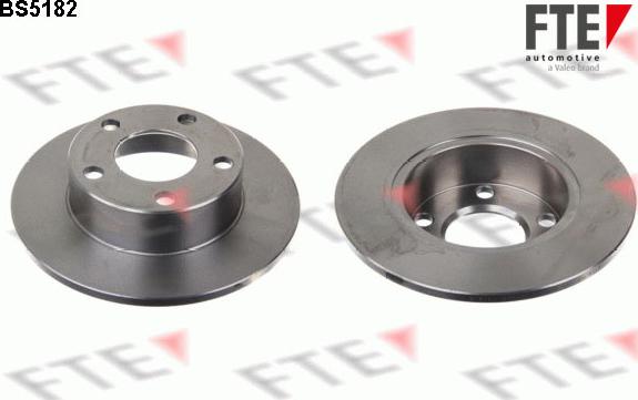 FTE BS5182 - Bremsscheibe alexcarstop-ersatzteile.com