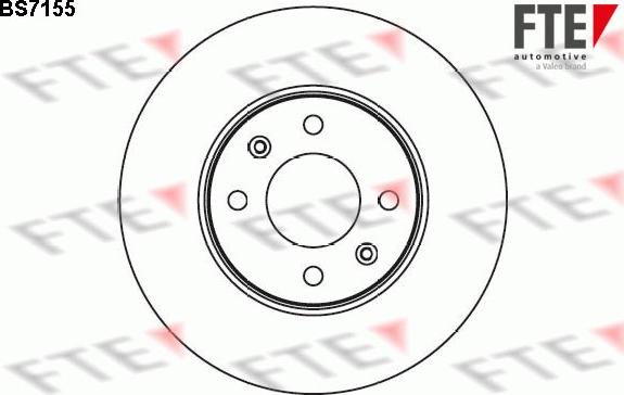 FTE 9072066 - Bremsscheibe alexcarstop-ersatzteile.com