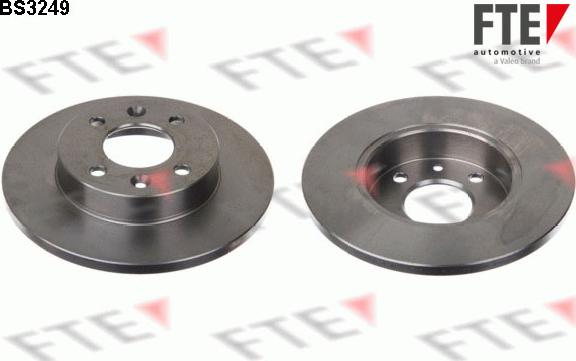 FTE BS3249 - Bremsscheibe alexcarstop-ersatzteile.com