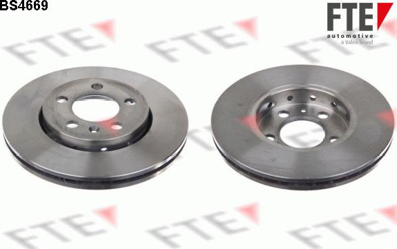 FTE BS4669 - Bremsscheibe alexcarstop-ersatzteile.com