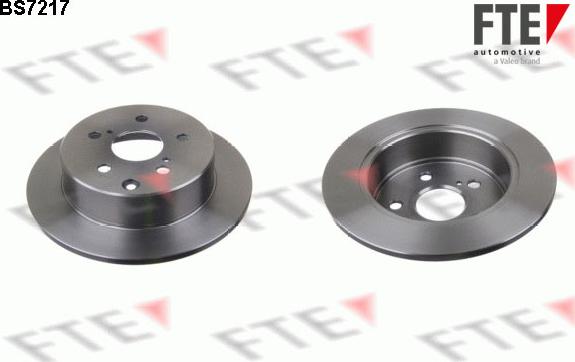 FTE BS7217 - Bremsscheibe alexcarstop-ersatzteile.com