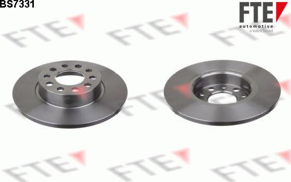 FTE BS7331 - Bremsscheibe alexcarstop-ersatzteile.com