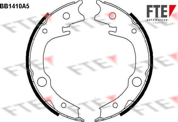 FTE 9100143 - Bremsbackensatz, Feststellbremse alexcarstop-ersatzteile.com