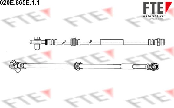 FTE 620E.865E.1.1 - Bremsschlauch alexcarstop-ersatzteile.com