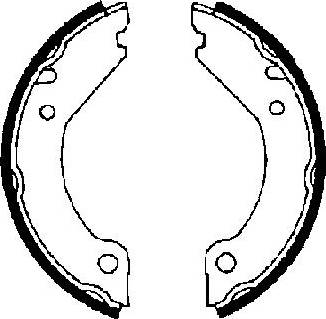 FTE BB1034A5 - Bremsbackensatz, Feststellbremse alexcarstop-ersatzteile.com