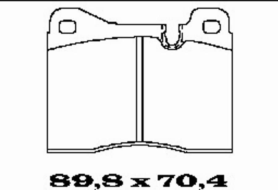 FTE BL1076A2 - Bremsbelagsatz, Scheibenbremse alexcarstop-ersatzteile.com