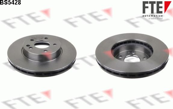 FTE BS5428 - Bremsscheibe alexcarstop-ersatzteile.com