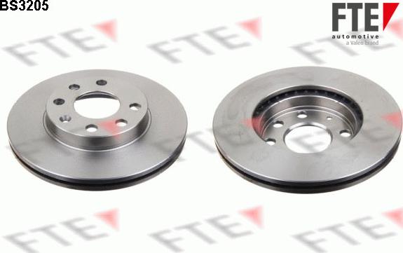 FTE BS3205 - Bremsscheibe alexcarstop-ersatzteile.com