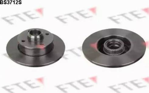 FTE BS3712S - Bremsscheibe alexcarstop-ersatzteile.com