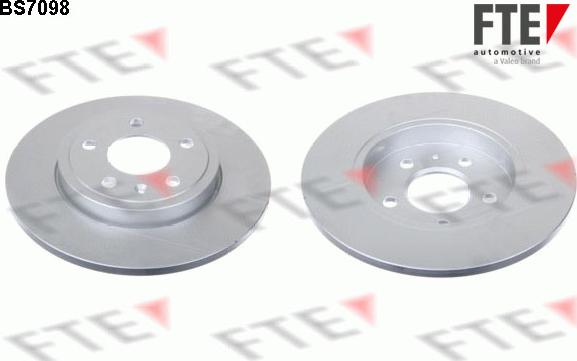 FTE BS7098 - Bremsscheibe alexcarstop-ersatzteile.com