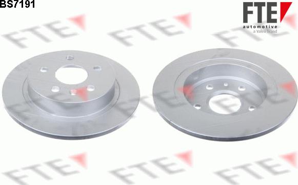 FTE BS7191 - Bremsscheibe alexcarstop-ersatzteile.com