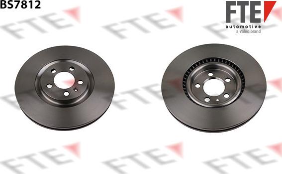 FTE BS7812 - Bremsscheibe alexcarstop-ersatzteile.com