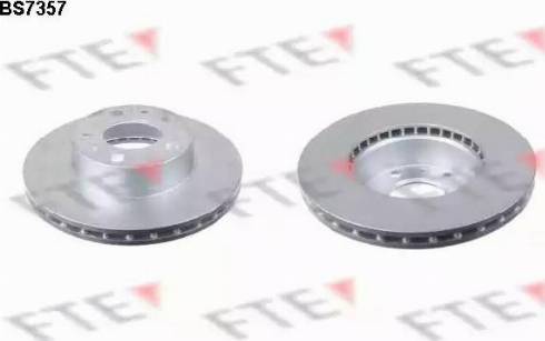 FTE BS7357 - Bremsscheibe alexcarstop-ersatzteile.com