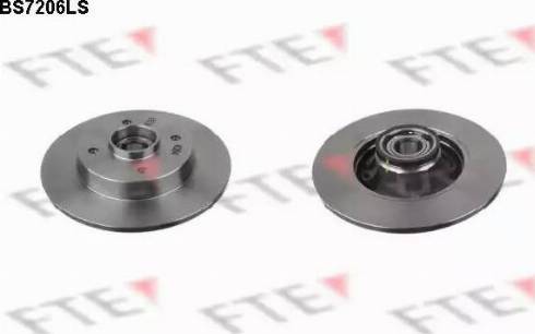 FTE BS7206LS - Bremsscheibe alexcarstop-ersatzteile.com