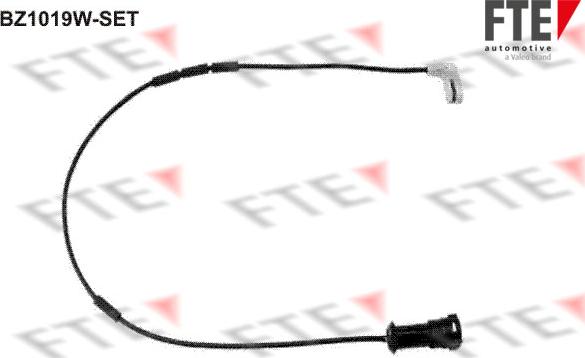 FTE BZ1019W-SET - Warnkontakt, Bremsbelagverschleiß alexcarstop-ersatzteile.com