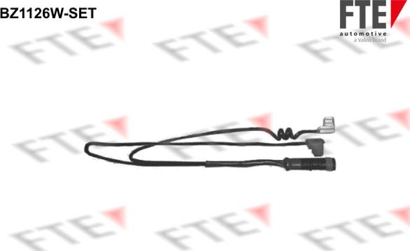 FTE BZ1126W-SET - Warnkontakt, Bremsbelagverschleiß alexcarstop-ersatzteile.com