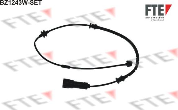 FTE BZ1243W-SET - Warnkontakt, Bremsbelagverschleiß alexcarstop-ersatzteile.com