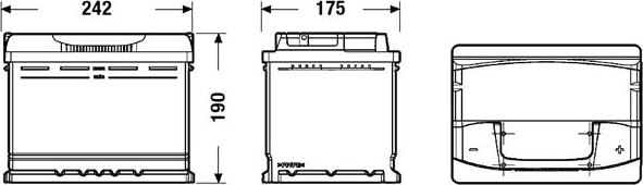 Fulmen FA640 - Starterbatterie alexcarstop-ersatzteile.com