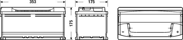 Fulmen FB852 - Starterbatterie alexcarstop-ersatzteile.com