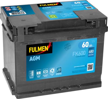 Fulmen FK600 - Starterbatterie alexcarstop-ersatzteile.com