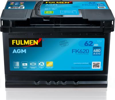 Fulmen FK620 - Starterbatterie alexcarstop-ersatzteile.com