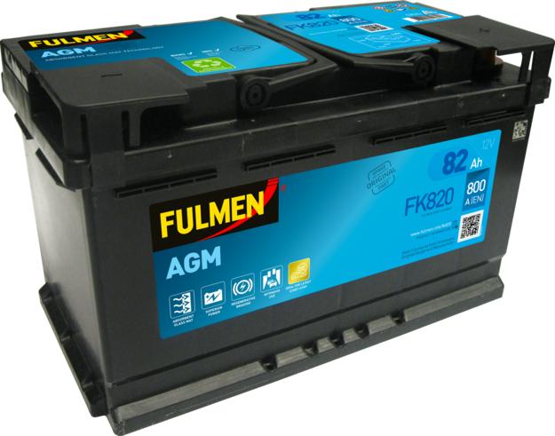 Fulmen FK820 - Starterbatterie alexcarstop-ersatzteile.com