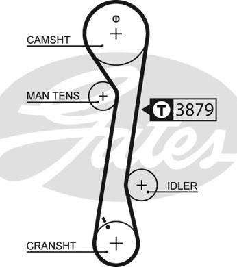 Gates 1457RM - Zahnriemen alexcarstop-ersatzteile.com