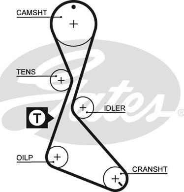 Gates 1130RM - Zahnriemen alexcarstop-ersatzteile.com