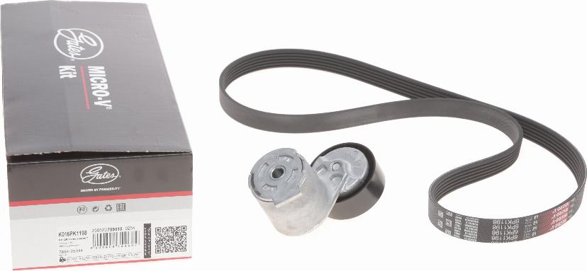 Gates K016PK1198 - Keilrippenriemensatz alexcarstop-ersatzteile.com