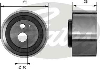 Gates T41032 - Spannrolle, Zahnriemen alexcarstop-ersatzteile.com