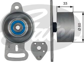 Gates T41163 - Spannrolle, Zahnriemen alexcarstop-ersatzteile.com