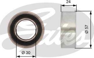 Gates T41121 - Spannrolle, Zahnriemen alexcarstop-ersatzteile.com