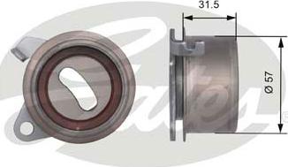 Gates T41244 - Spannrolle, Zahnriemen alexcarstop-ersatzteile.com