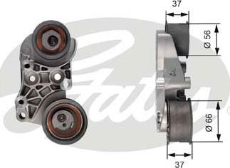 Gates T41268 - Spannrolle, Zahnriemen alexcarstop-ersatzteile.com