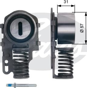 Gates T43082 - Spannrolle, Zahnriemen alexcarstop-ersatzteile.com