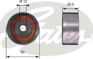 Gates T42027 - Umlenk / Führungsrolle, Zahnriemen alexcarstop-ersatzteile.com