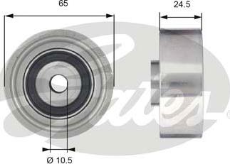 Gates T42190 - Umlenk / Führungsrolle, Zahnriemen alexcarstop-ersatzteile.com